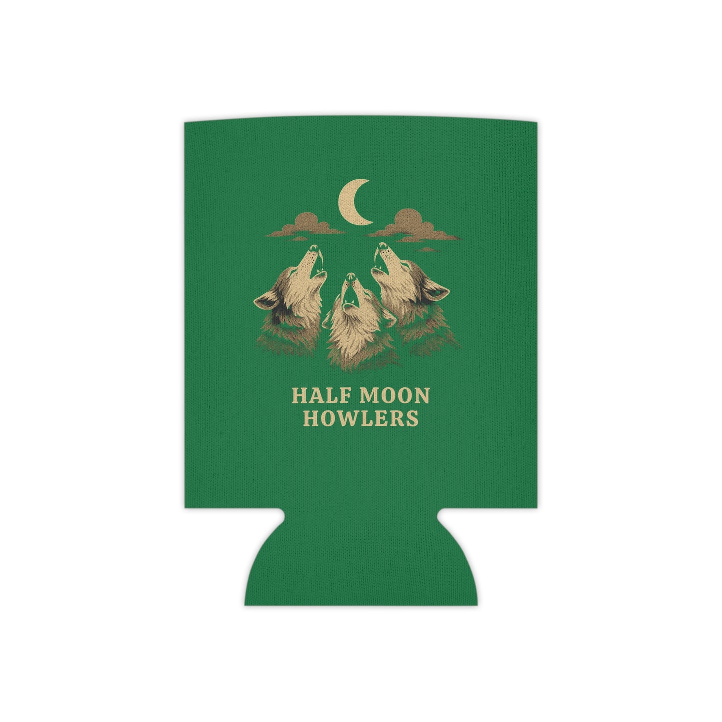 Howling Wolves Can Cooler, Fun Party Favor, Camping Accessory, Outdoors Decor, Gift for Beer Lovers, Nature Enthusiasts