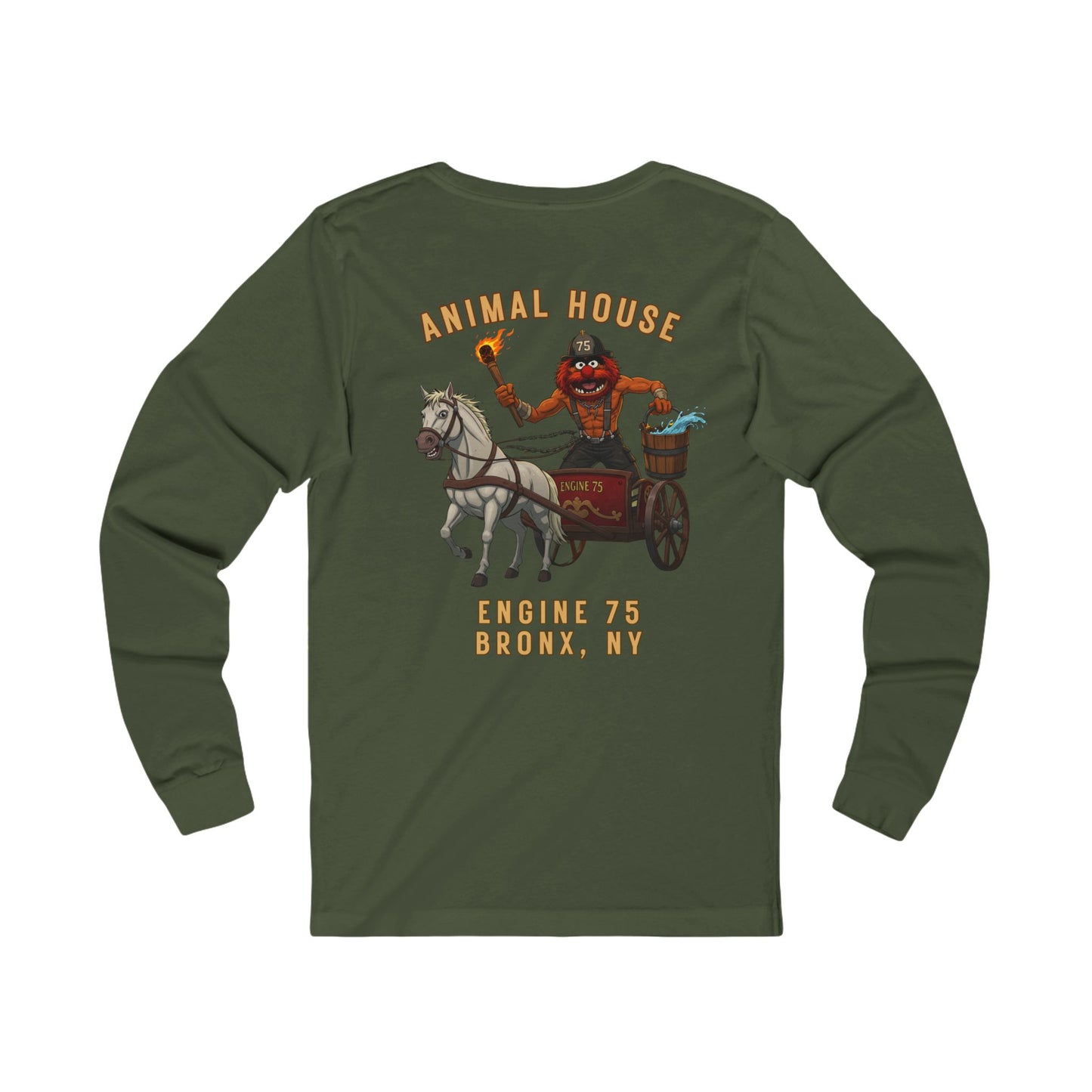 ANIMAL HOUSE ENGINE 75 LONG SLEEVE TEE