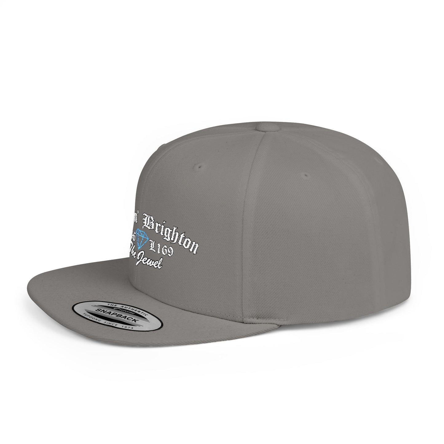 Fighting Brighton Flat Bill Snapback Hat