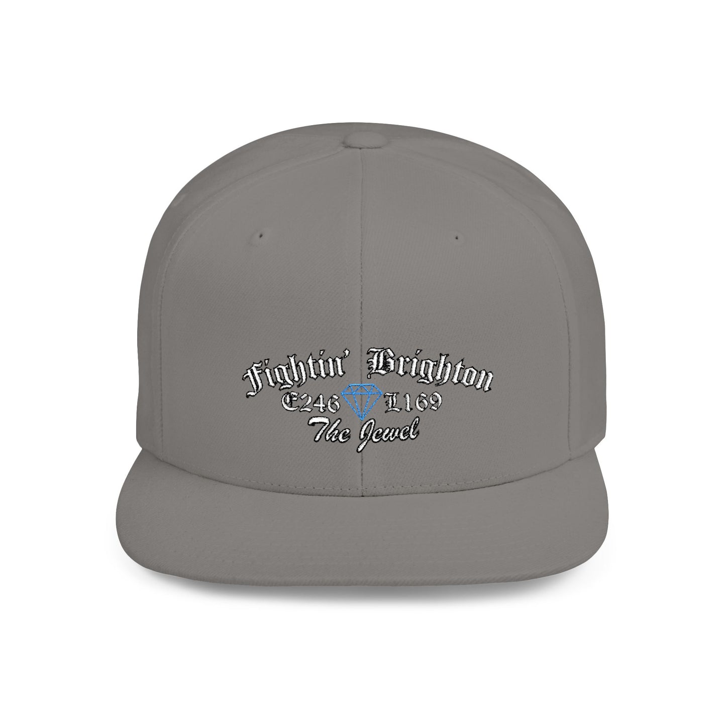 Fighting Brighton Flat Bill Snapback Hat