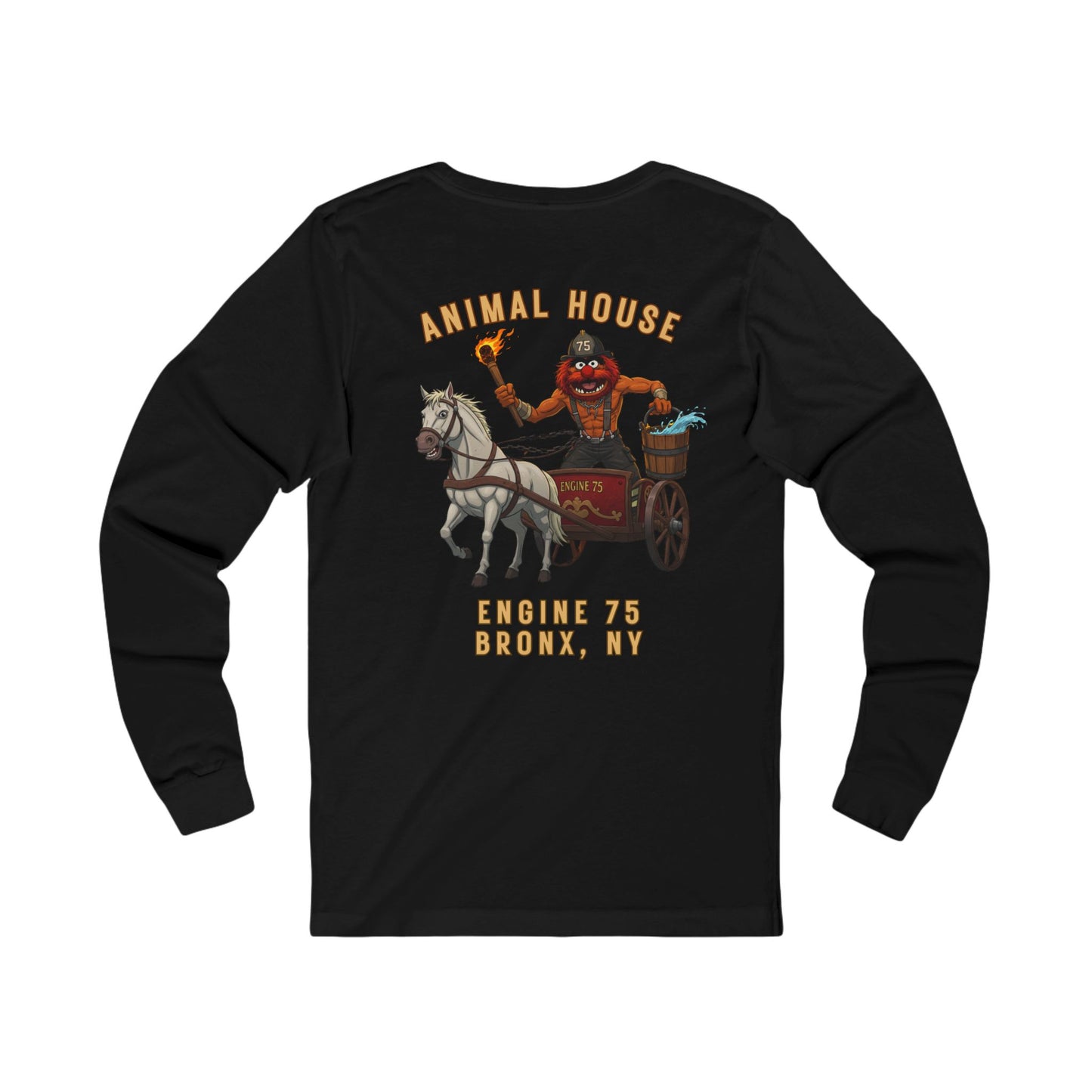 ANIMAL HOUSE ENGINE 75 LONG SLEEVE TEE