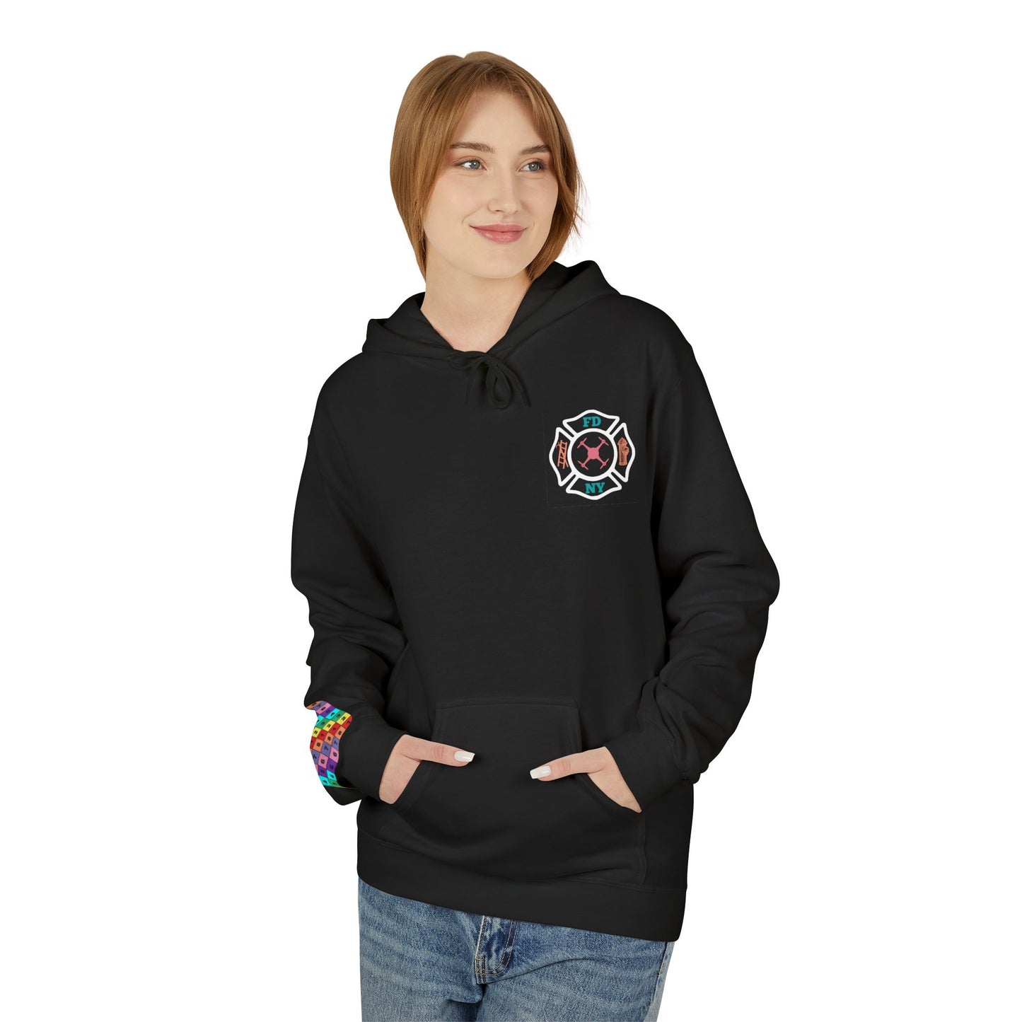 FDNY Drone Operations Rockaway Beach Hoodie