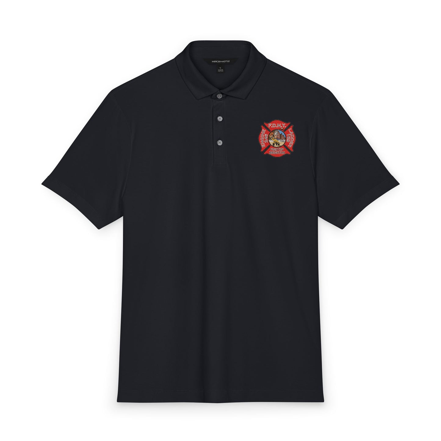 E246 L169 Men's Stretch Golf Polo