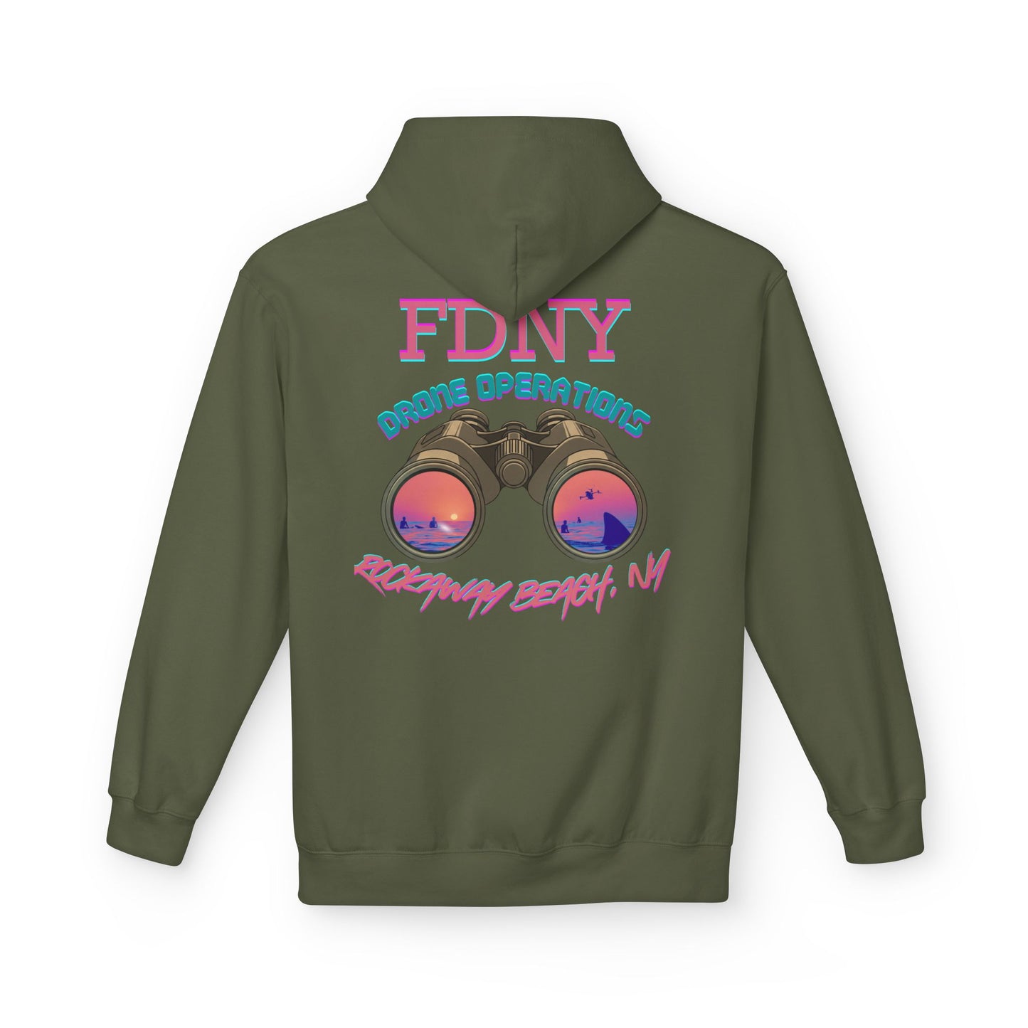 Drone Operations Rockaway Beach Hoodies